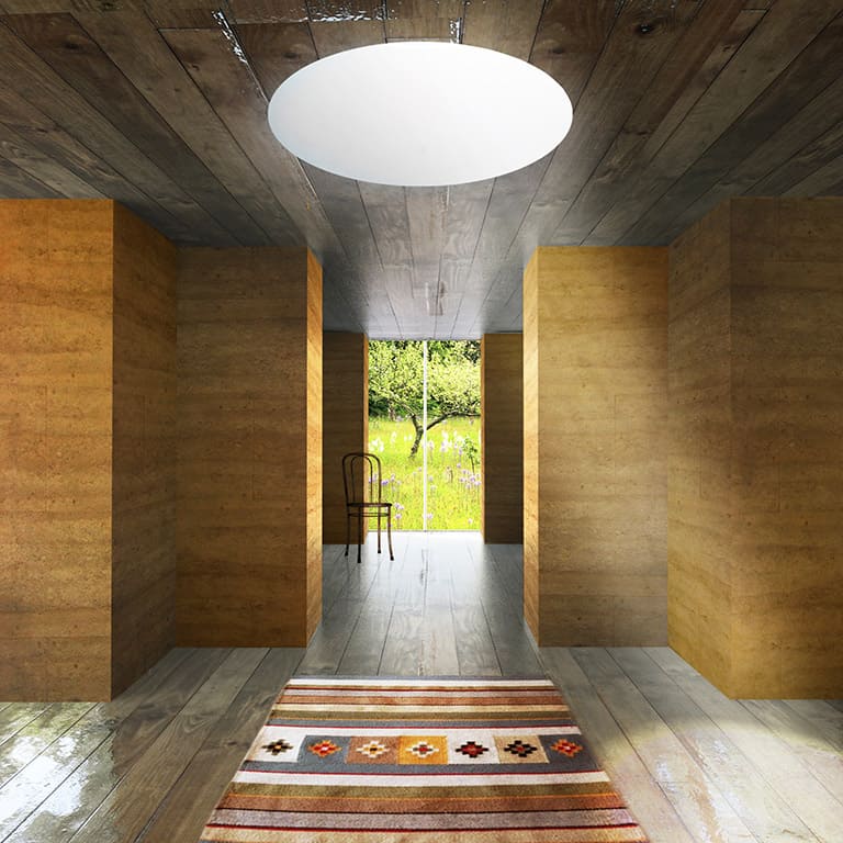 Rammed Earth House Vatraa